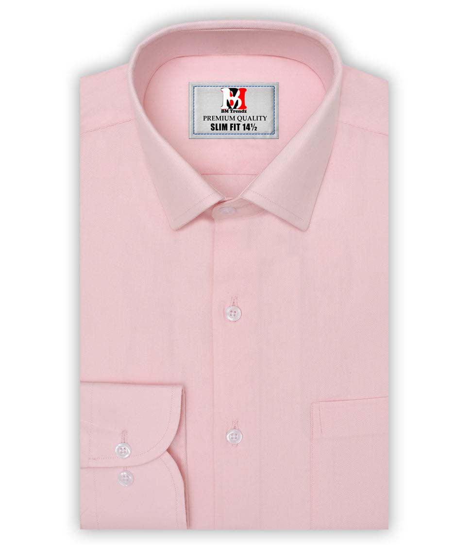 BLUE SELF STRIPES FORMAL SHIRT