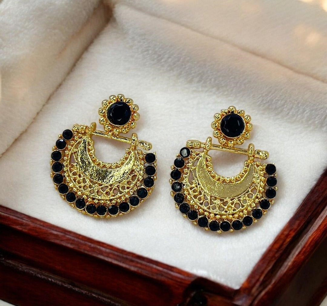 Half Moon Drop Earrings