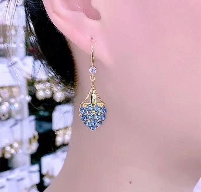 Heart Drop Earrings