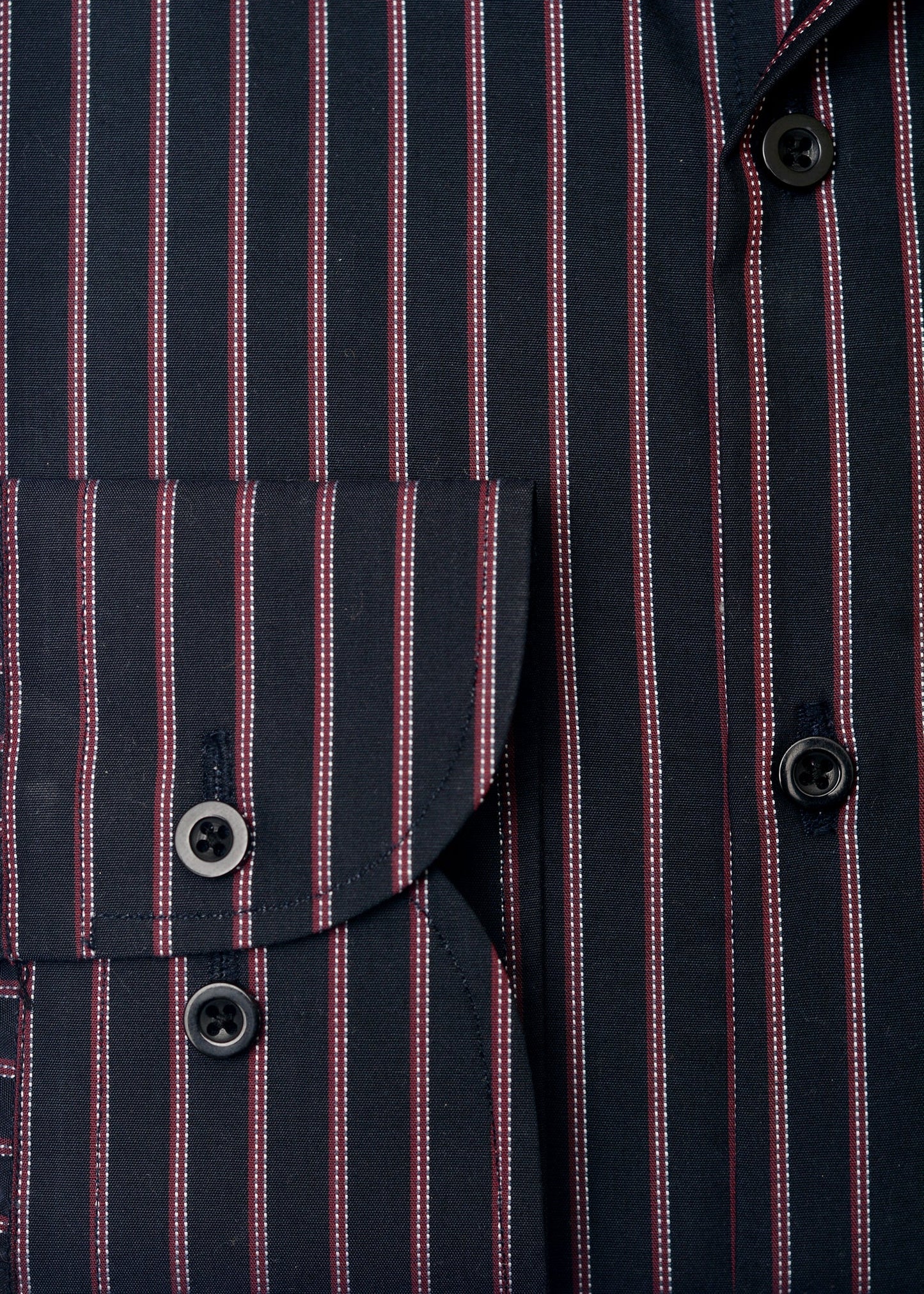 BLACK STRIPE FORMAL SHIRT