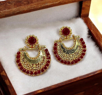 Half Moon Drop Earrings