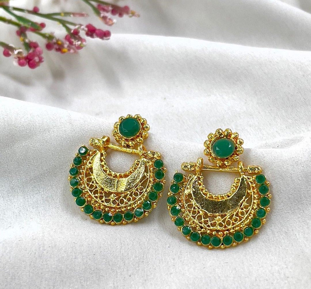 Half Moon Drop Earrings
