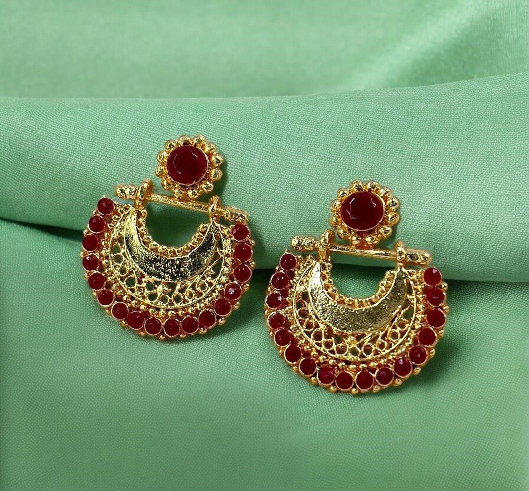 Half Moon Drop Earrings