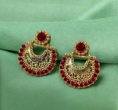 Half Moon Drop Earrings