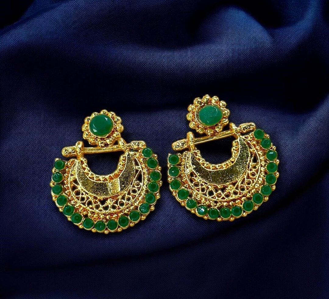 Half Moon Drop Earrings