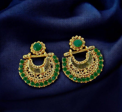 Half Moon Drop Earrings