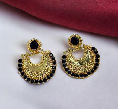 Half Moon Drop Earrings