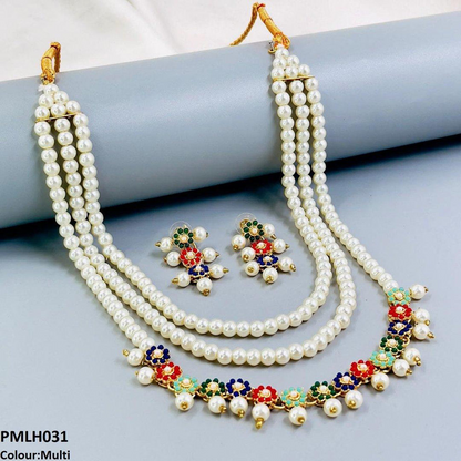 Flower 3 Layer Mala Set