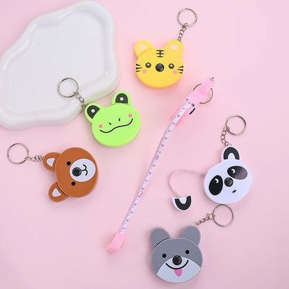 iYOE 1pc 1.5m Animal Keychain Soft Tape
