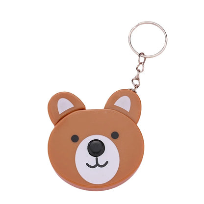 iYOE 1pc 1.5m Animal Keychain Soft Tape