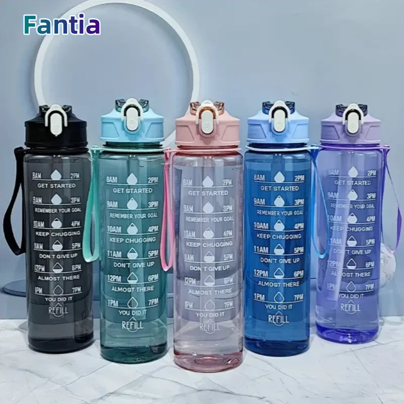 800ml/27oz Large Capacity Sports Water Bottle