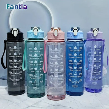 800ml/27oz Large Capacity Sports Water Bottle