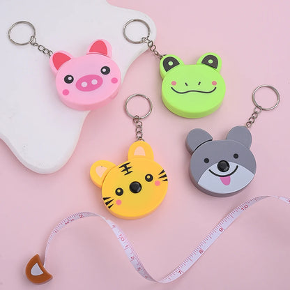 iYOE 1pc 1.5m Animal Keychain Soft Tape