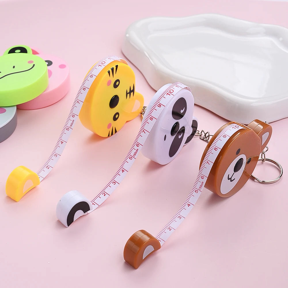 iYOE 1pc 1.5m Animal Keychain Soft Tape