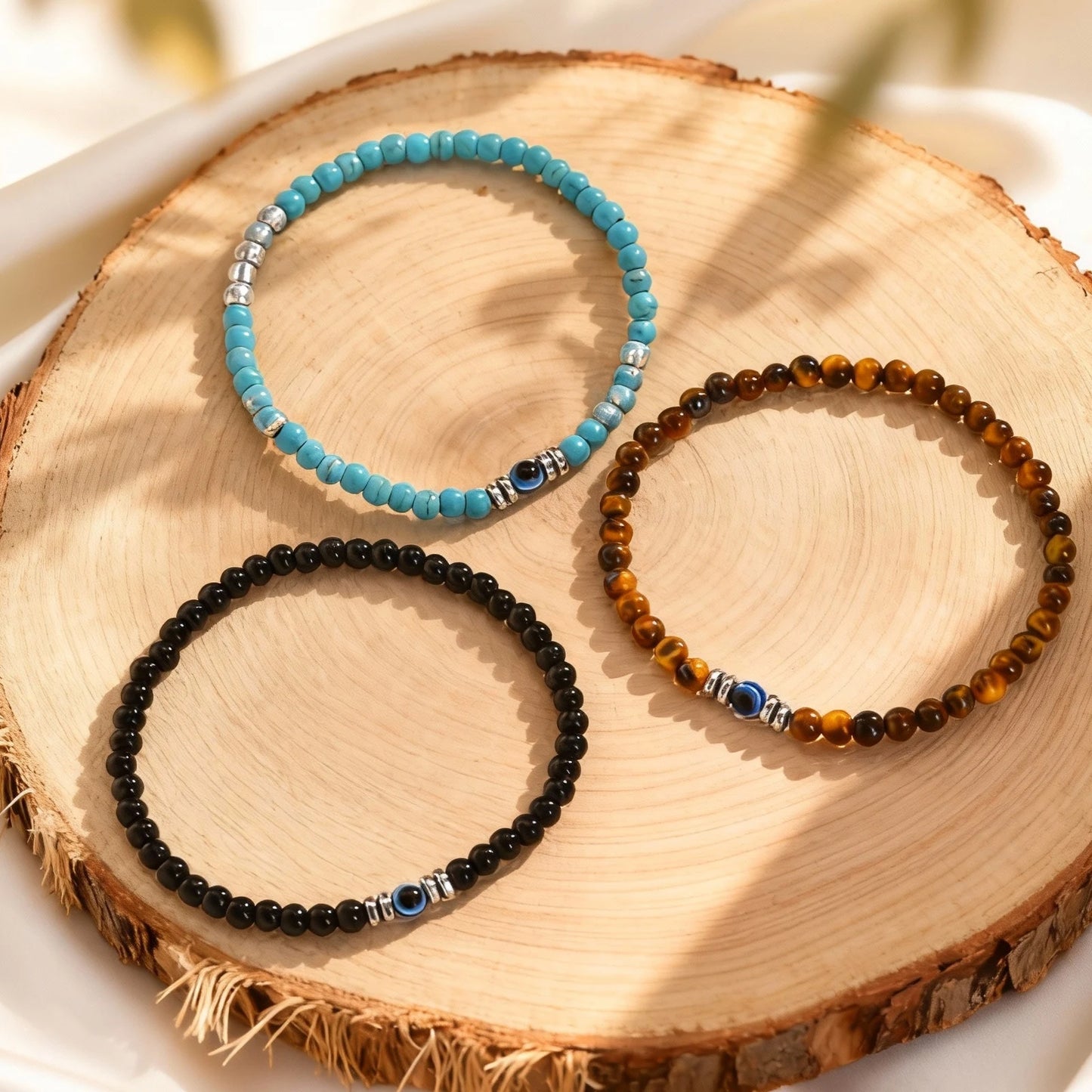 Evil Eye Beaded Bracelet for Women
