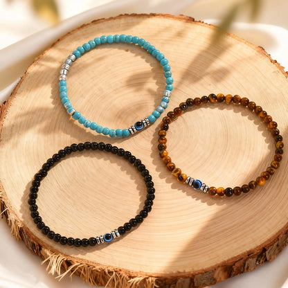 Evil Eye Beaded Bracelet for Women