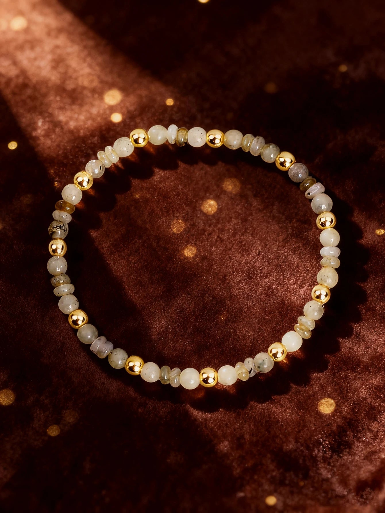 Natural Agate Bracelet 4m Indian Agate Abacus Bead Stone Beaded Bracelet for Vigour Protection Healing Balance Spiritual Jewelry
