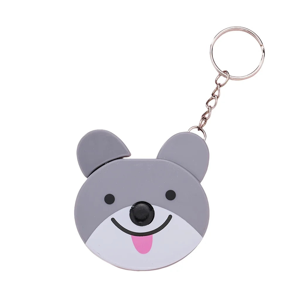 iYOE 1pc 1.5m Animal Keychain Soft Tape