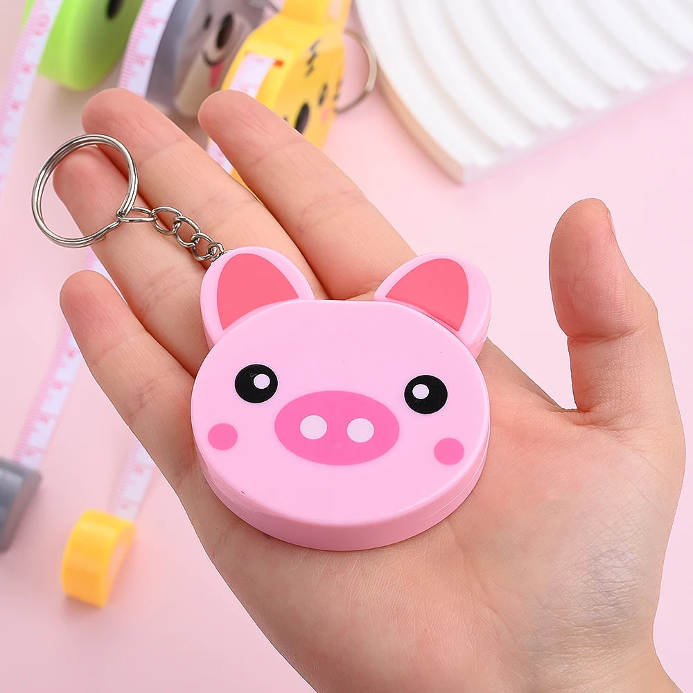 iYOE 1pc 1.5m Animal Keychain Soft Tape