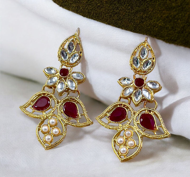 Double Eye Drop Earrings