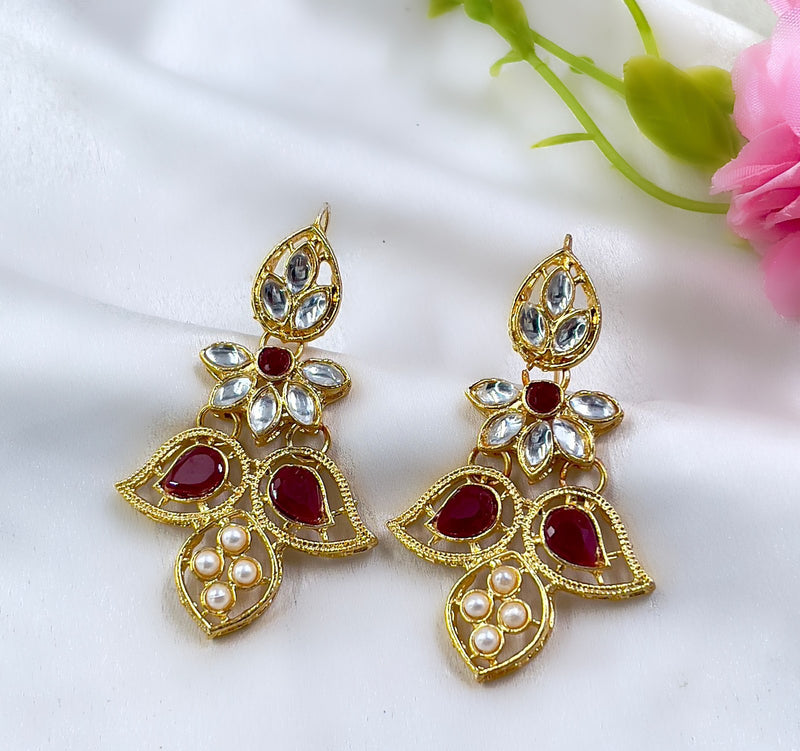 Double Eye Drop Earrings
