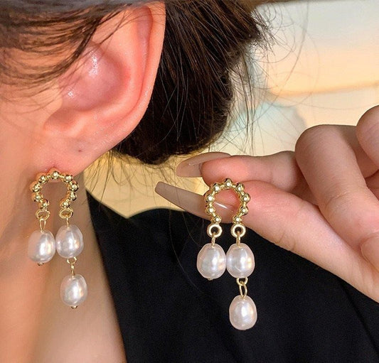 Round Pearl Drop