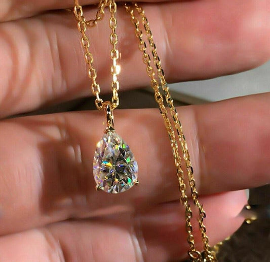 Tear Pendent With Chain