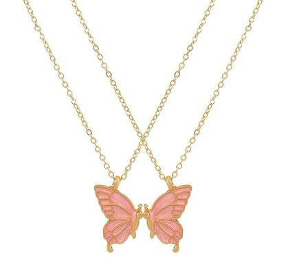 Layer Painted Butterfly Pendant