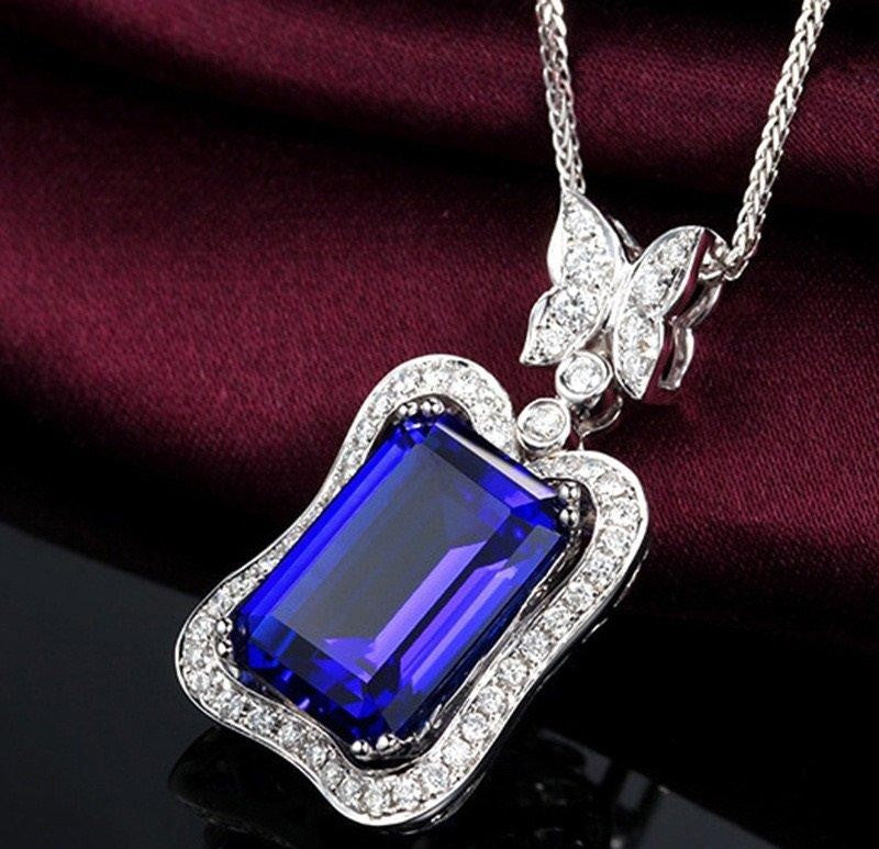 Butterfly Pendant with Chain