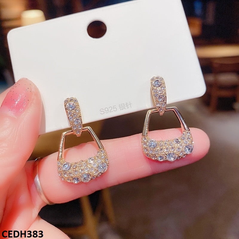 Trendy Drop Earrings Pair