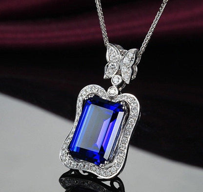 Butterfly Pendant with Chain