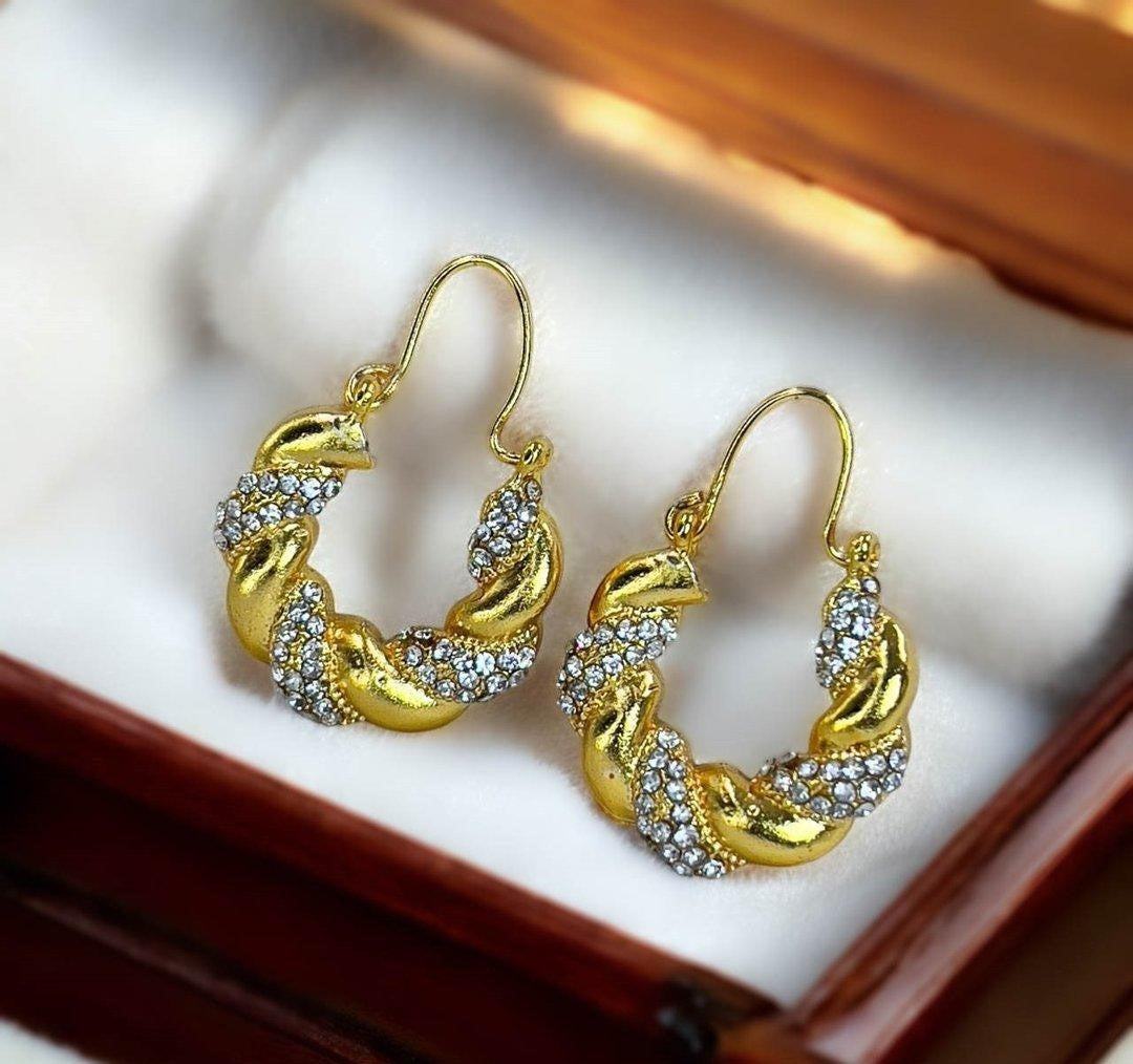 Twisted Drop Earrings