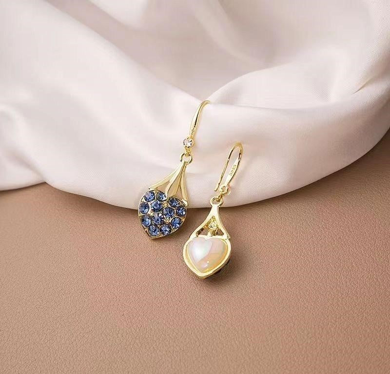 Heart Drop Earrings