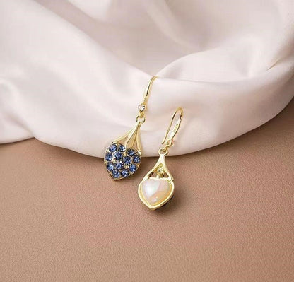 Heart Drop Earrings