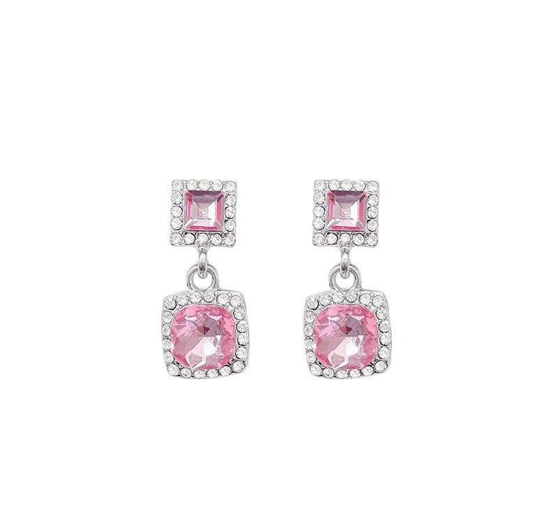 Square Drop Earrings