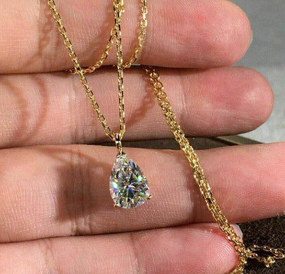 Tear Pendent With Chain